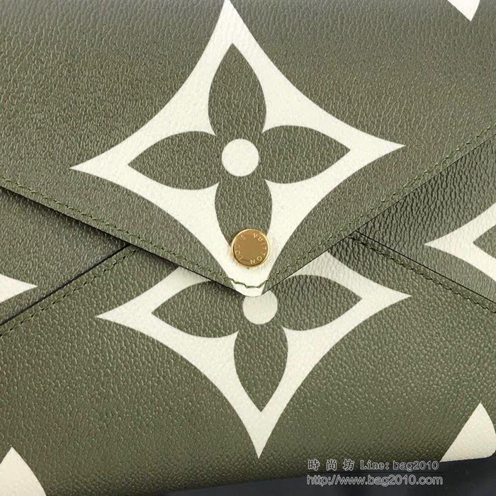 路易威登LV女包 頂級原單 M67600 Pochette Kirigami 手拿包 2019年夏季新款 大號信封式手袋  ydh2667